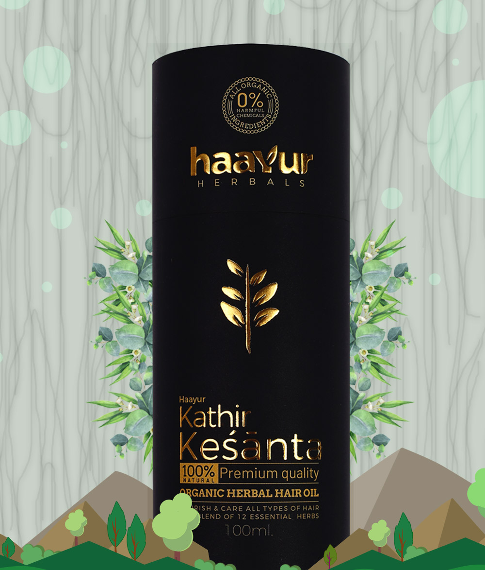 Branding & Packaging of Kathir Keśānta